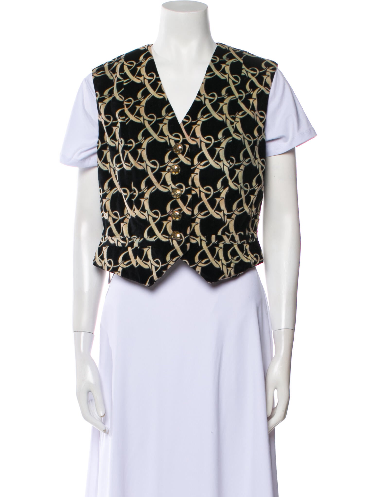 Moschino Cheap and Chic Vintage 1990's Vest