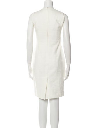 Moschino Cheap and Chic Square Neckline Knee-Length Dress