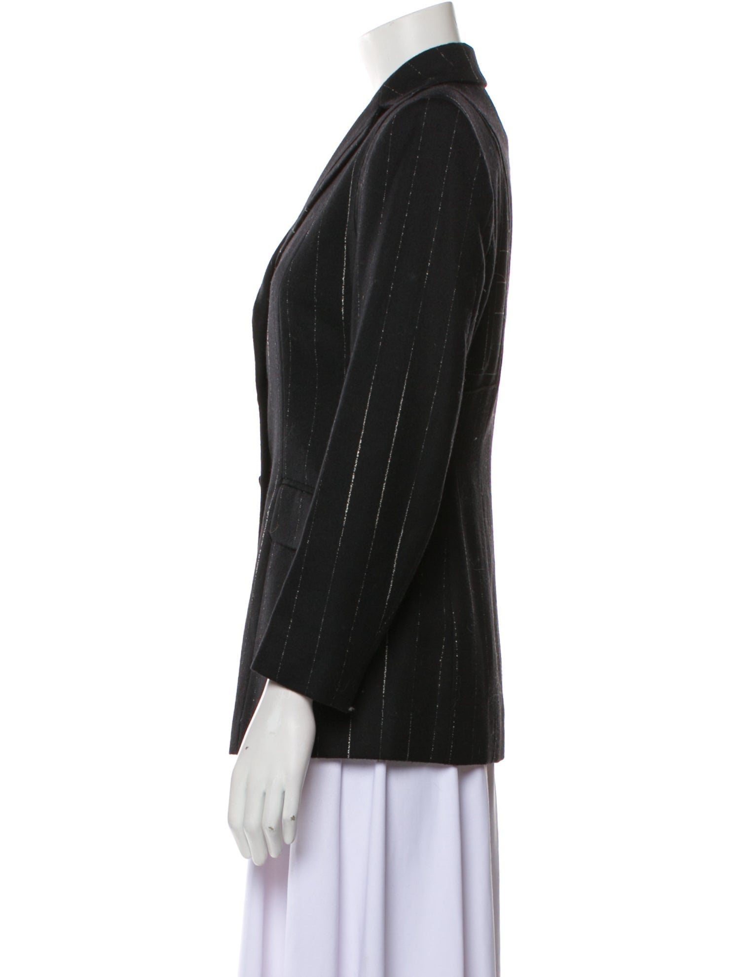 Moschino Cheap and Chic Wool Striped Blazer