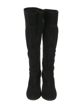 Moschino Cheap and Chic Suede Boots