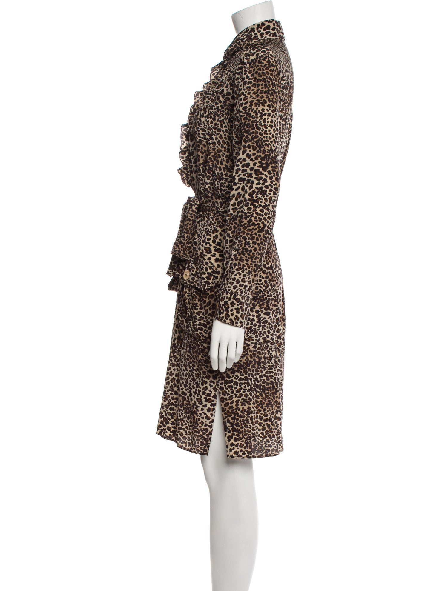 Moschino Cheap and Chic Silk Knee-Length Dress