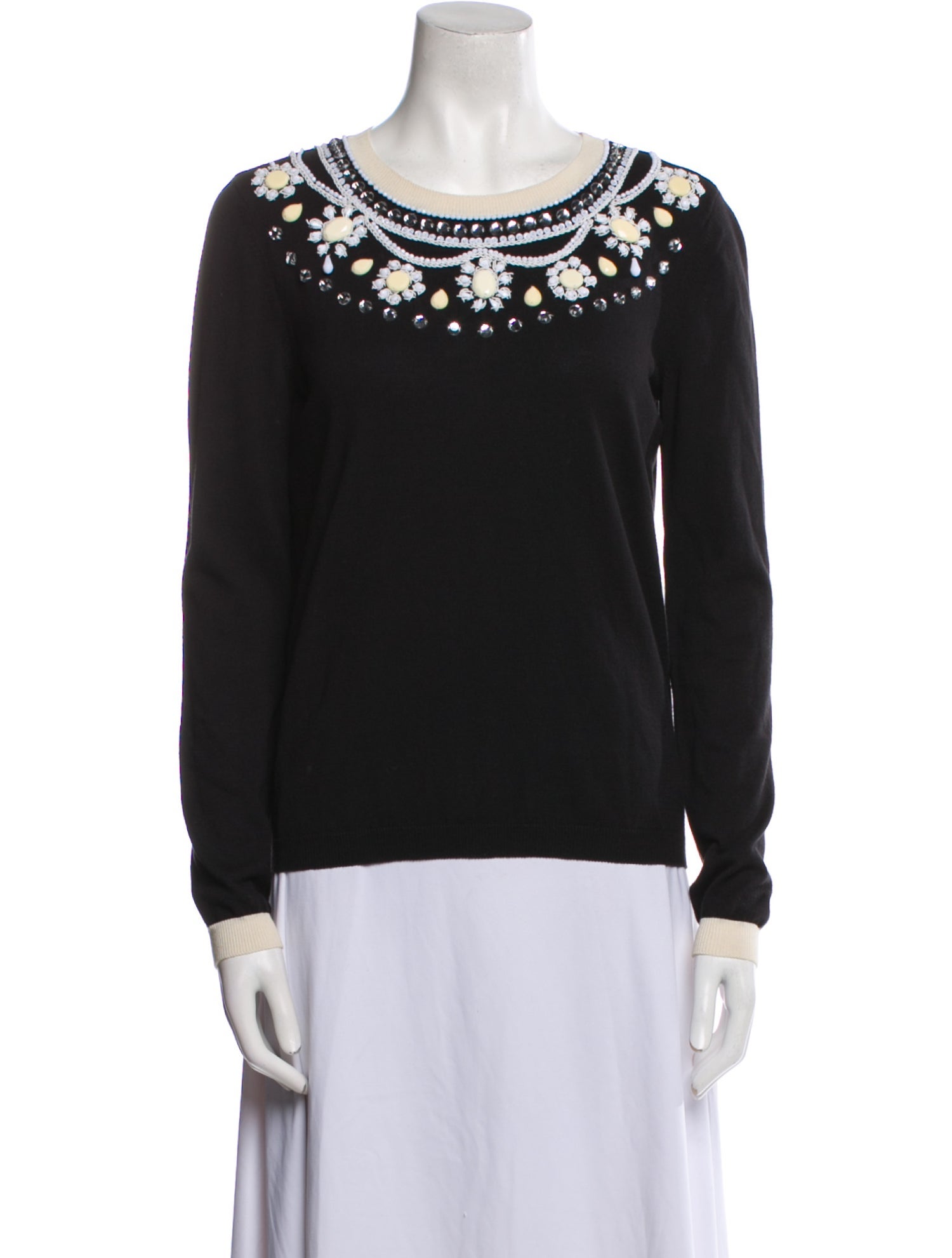 Moschino Cheap and Chic Scoop Neck Sweater