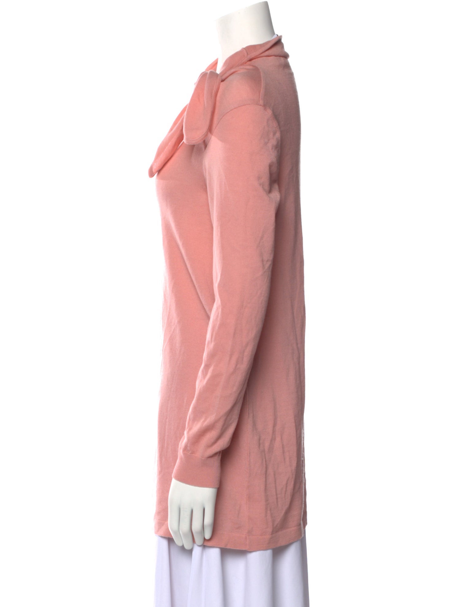 Moschino Cheap and Chic Virgin Wool Cowl Neck Sweater