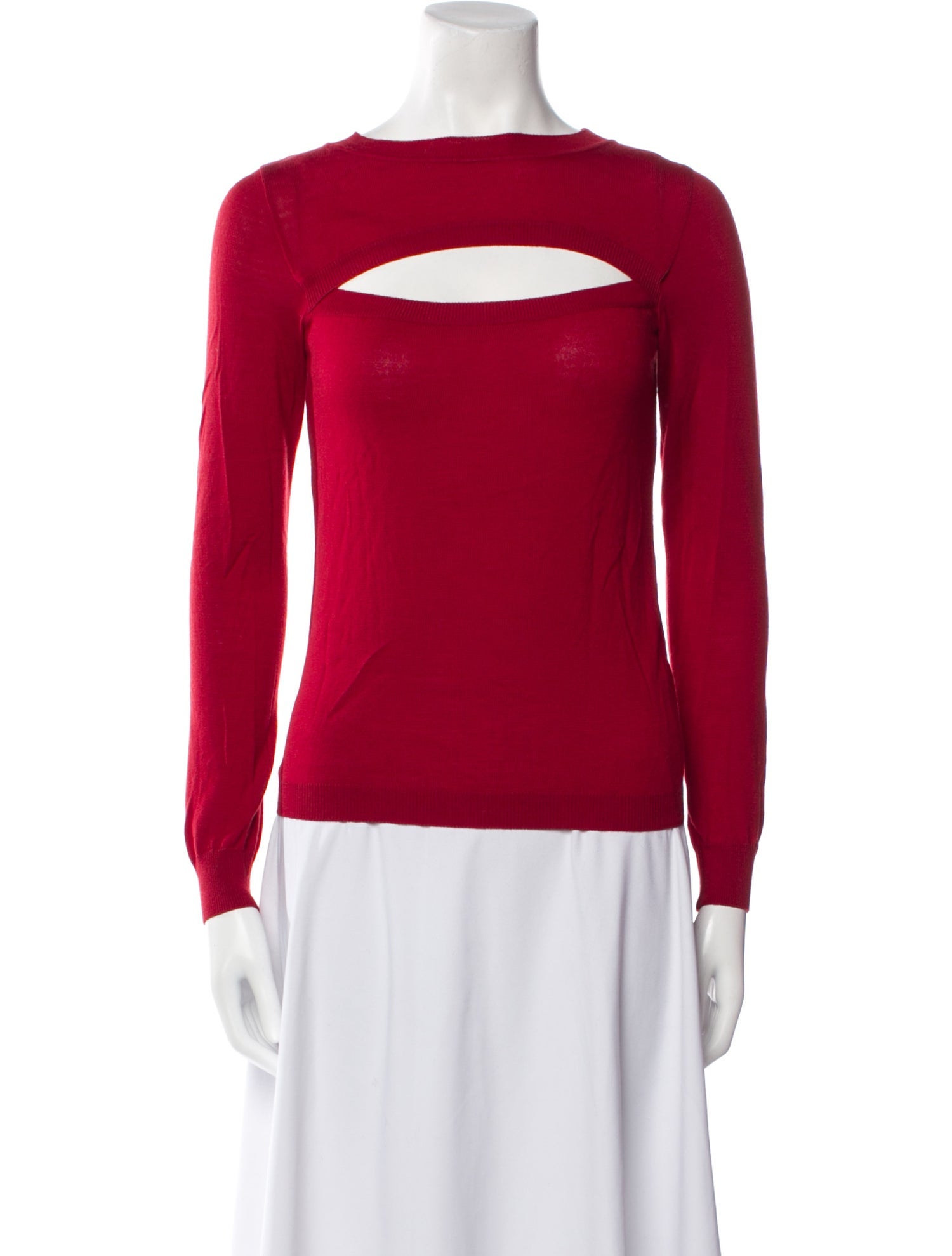 Moschino Cheap and Chic Wool Bateau Neckline Sweater w/ Tags