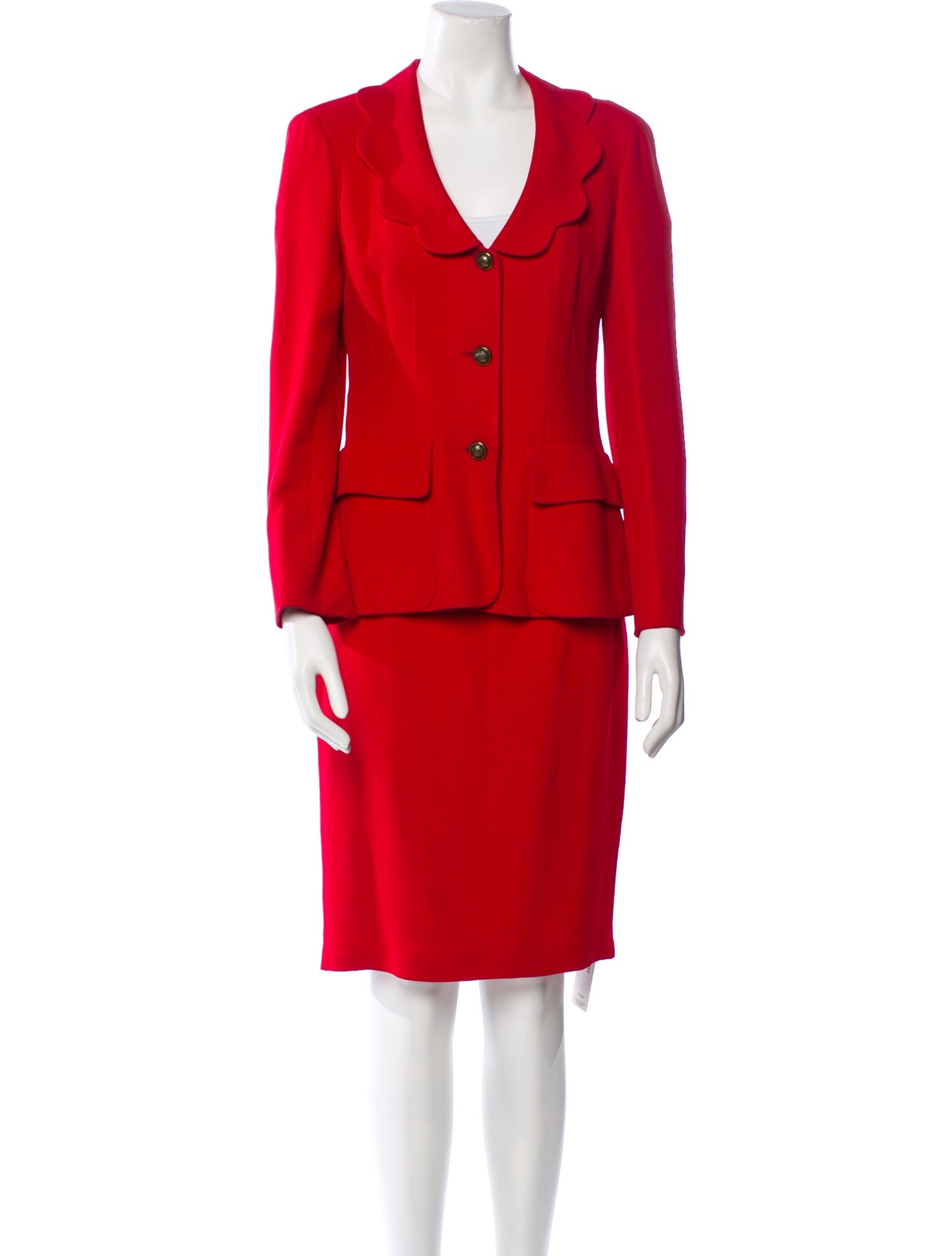 Moschino Cheap and Chic Vintage 1990's Skirt Suit