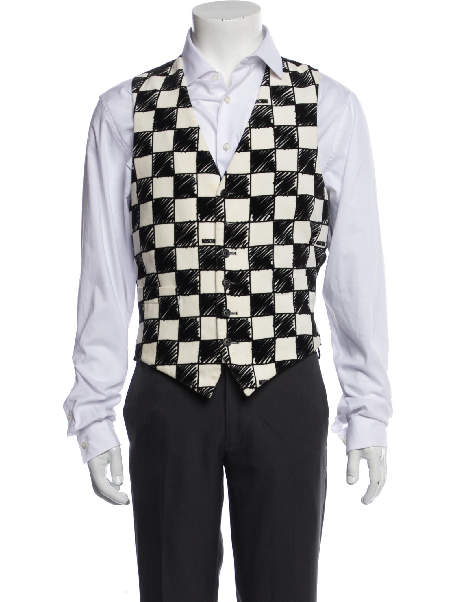 Moschino Cheap and Chic Vintage 1990's Suit Vest