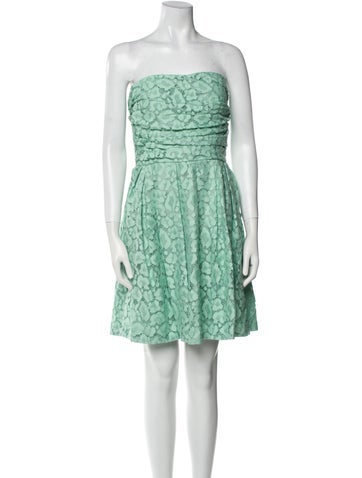 Moschino Cheap and Chic Dresses Lace Pattern Mini Dress M