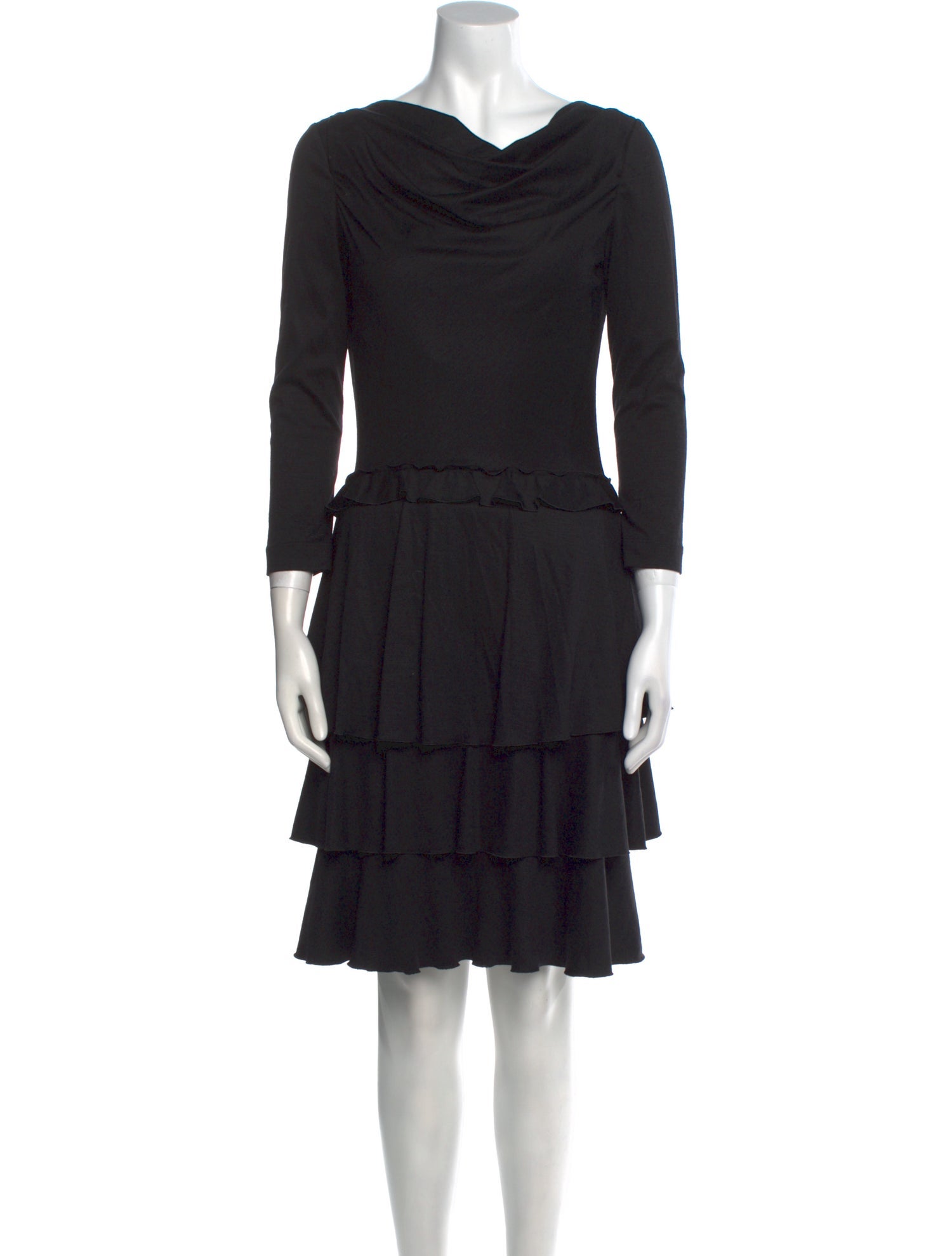 Moschino Cheap and Chic Virgin Wool Knee-Length Dress