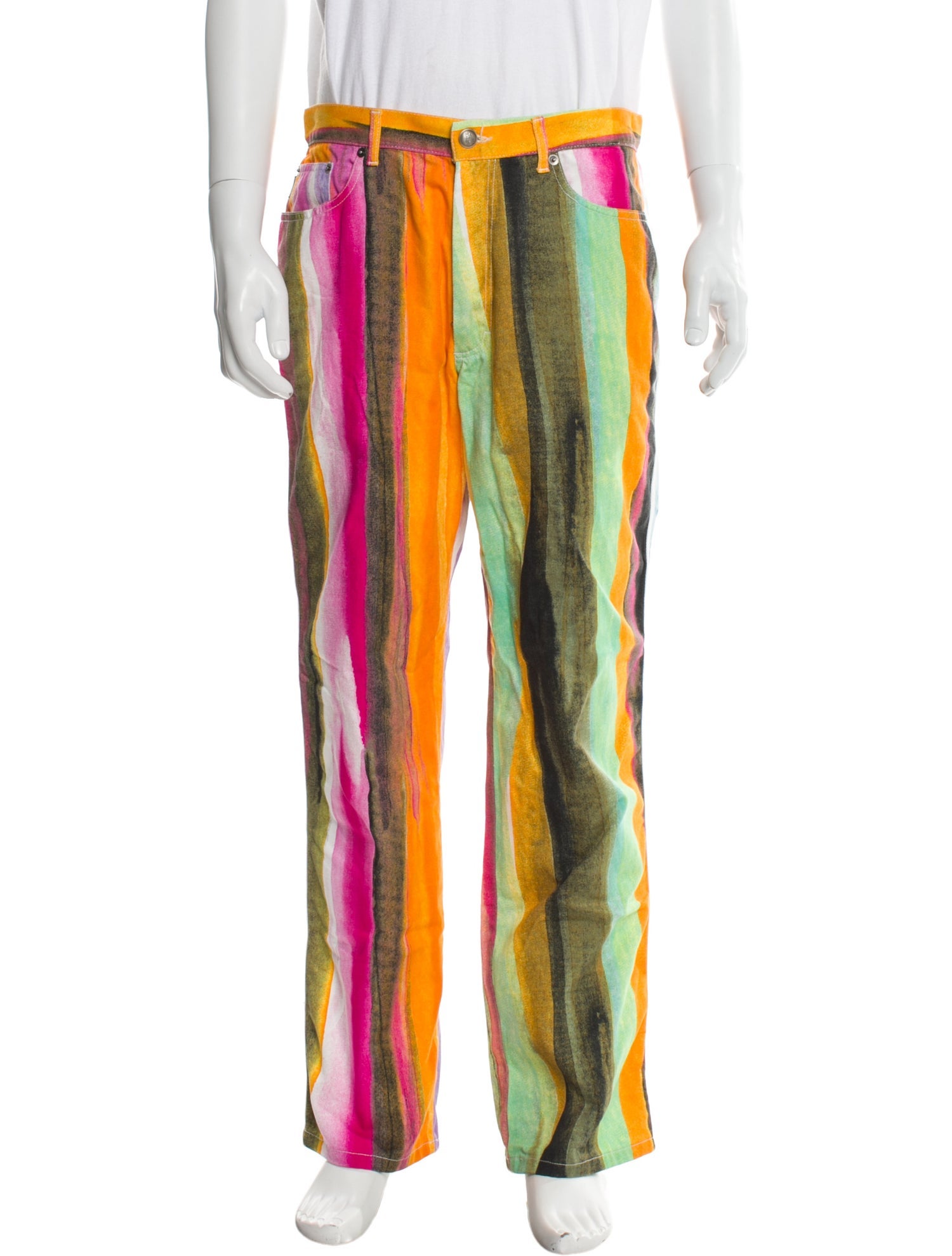 Moschino Cheap and Chic Striped Pants