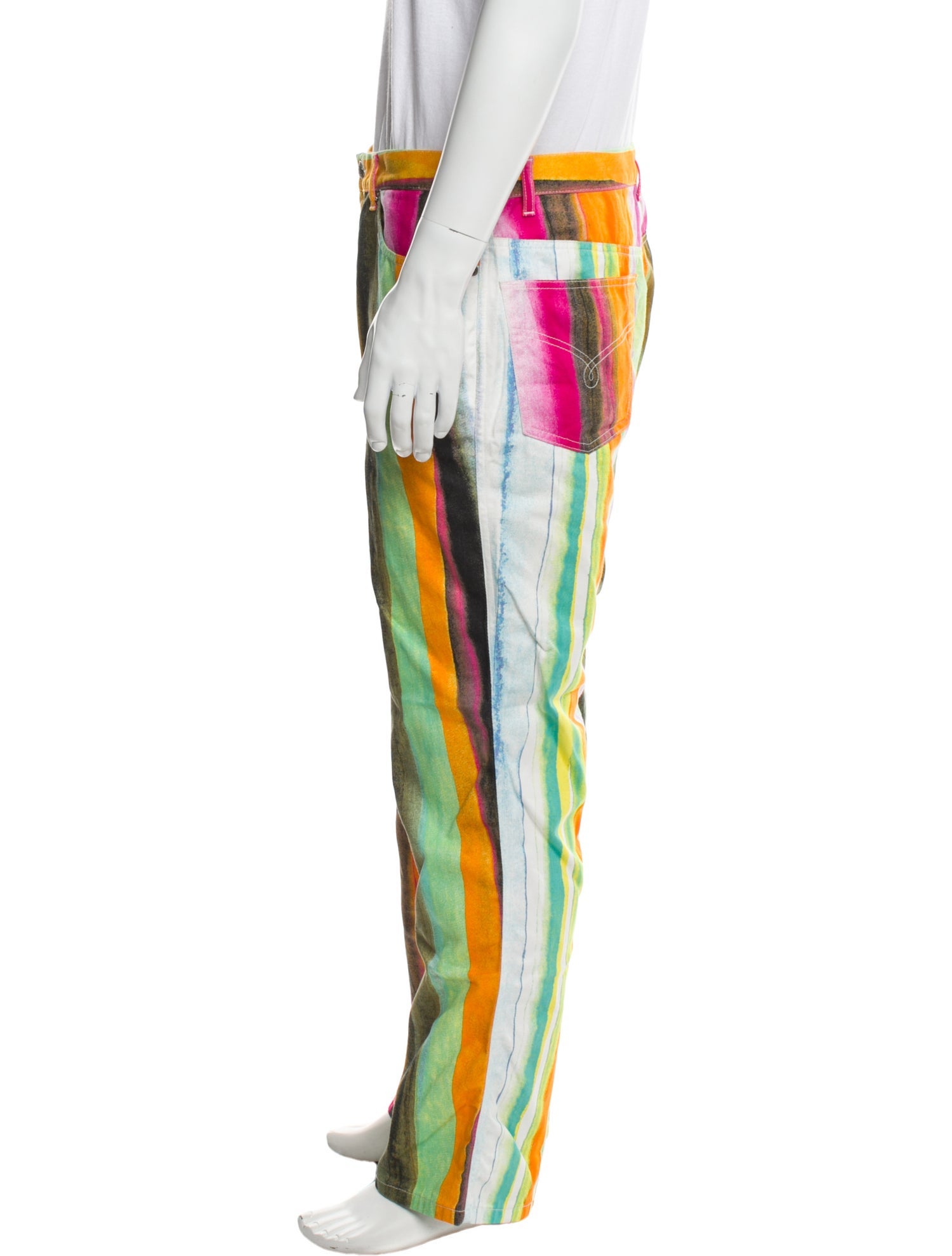 Moschino Cheap and Chic Striped Pants