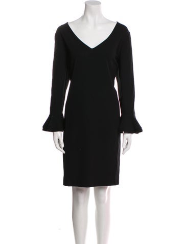 Moschino Cheap and Chic Dresses V-Neck Knee-Length Dress XL