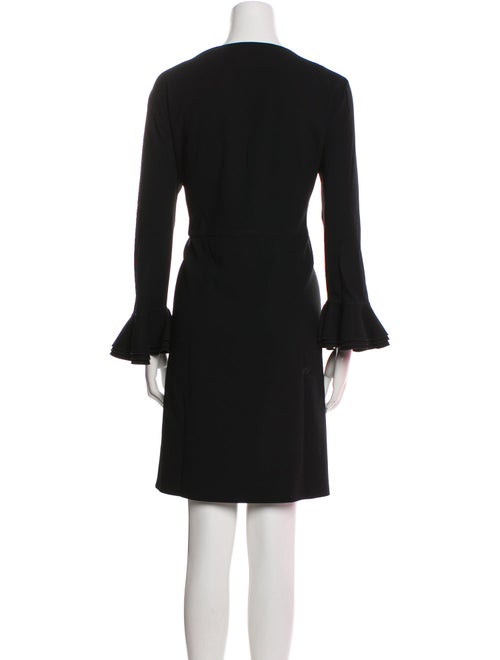 Moschino Cheap and Chic V-Neck Knee-Length Dress