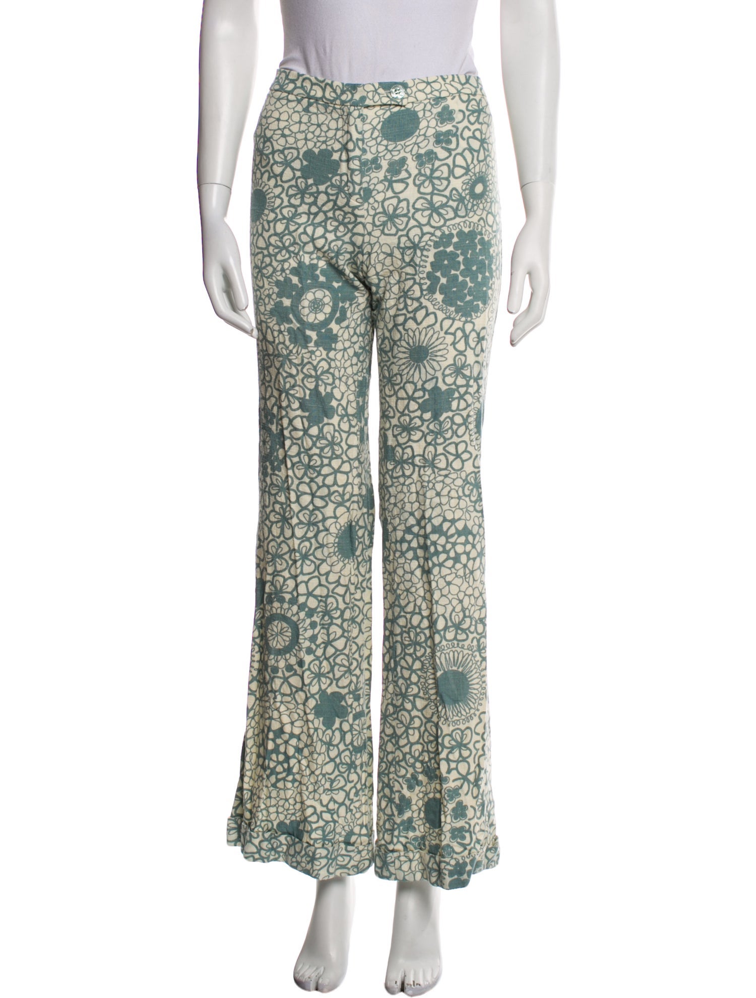 Moschino Cheap and Chic Vintage Wide Leg Pants