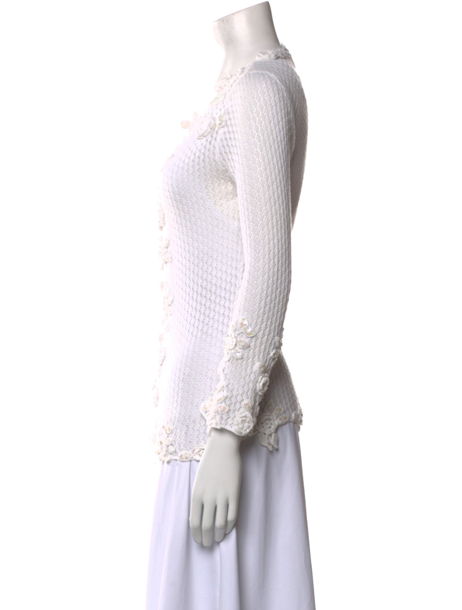 Moschino Cheap and Chic Scoop Neck Sweater