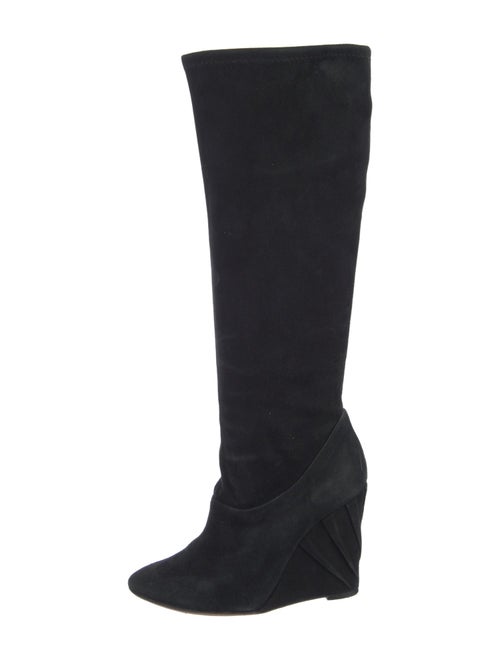 Moschino Cheap and Chic Suede Boots