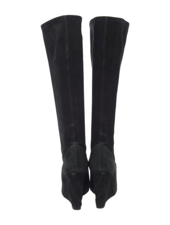 Moschino Cheap and Chic Suede Boots