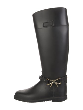 Moschino Cheap and Chic Rubber Rain Boots