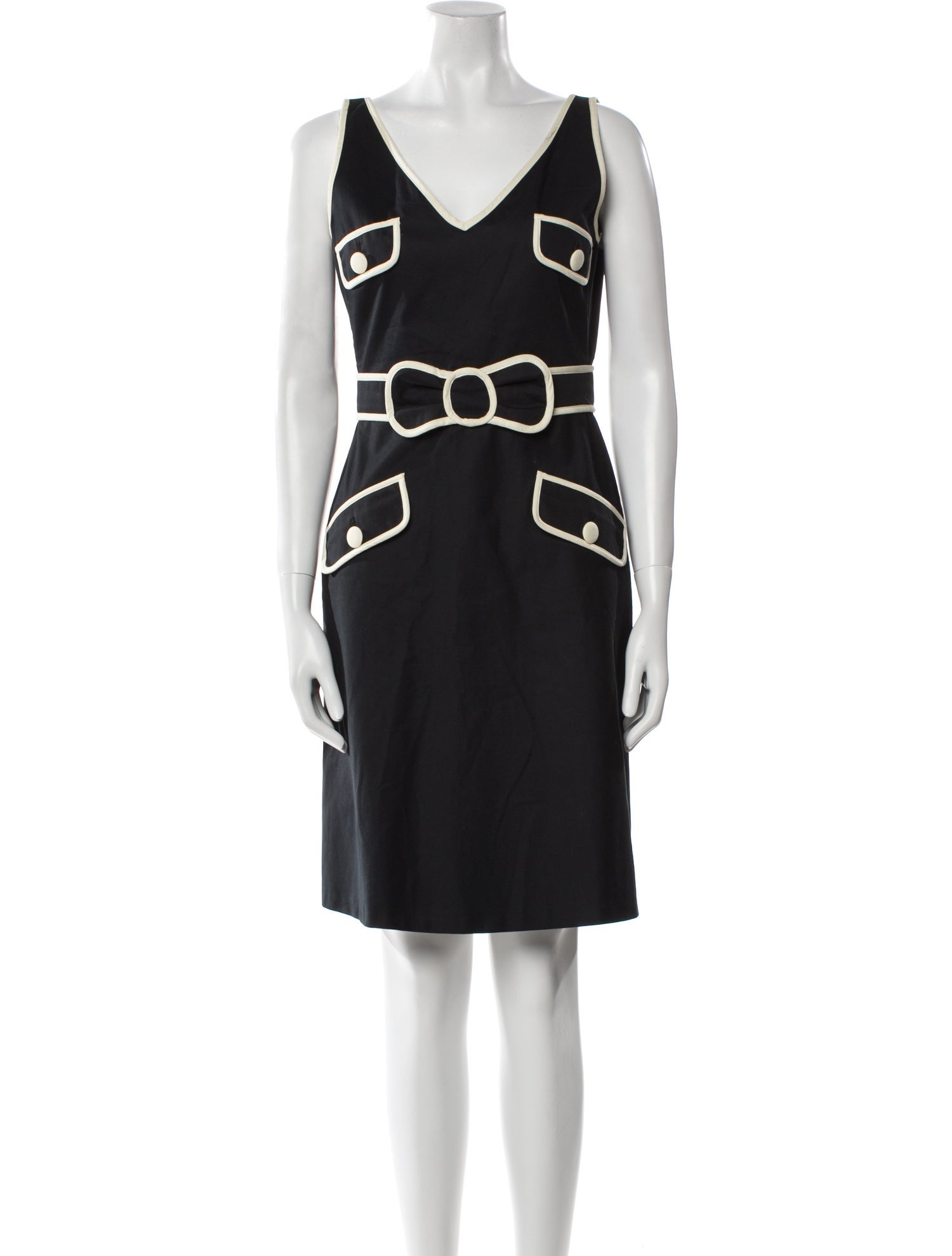 Moschino Cheap and Chic Vintage Knee-Length Dress