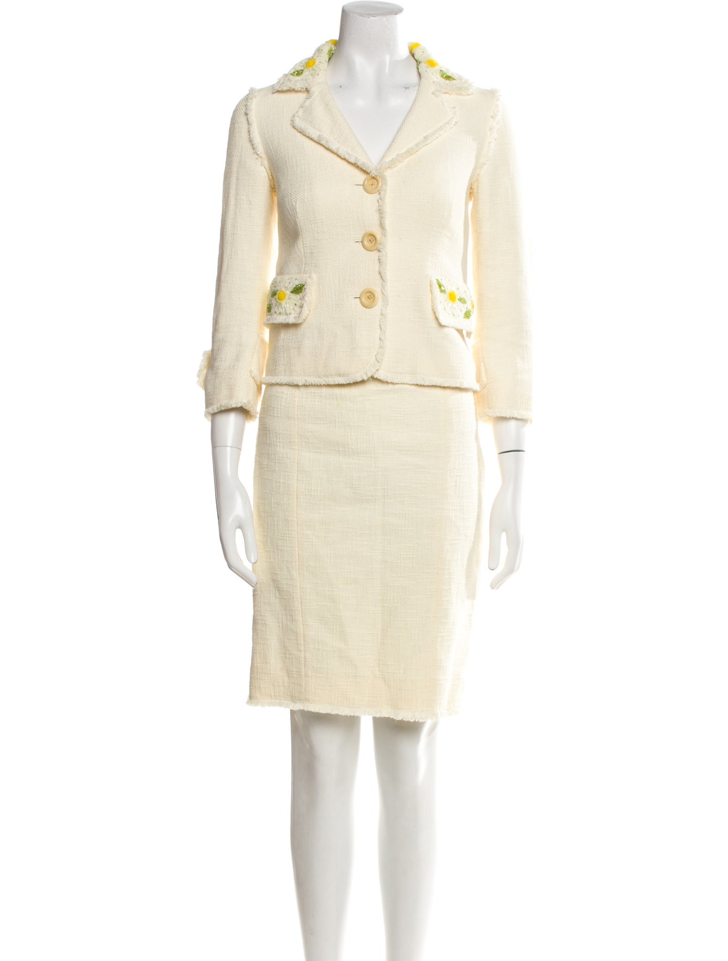 Moschino Cheap and Chic Vintage 2000's Skirt Suit