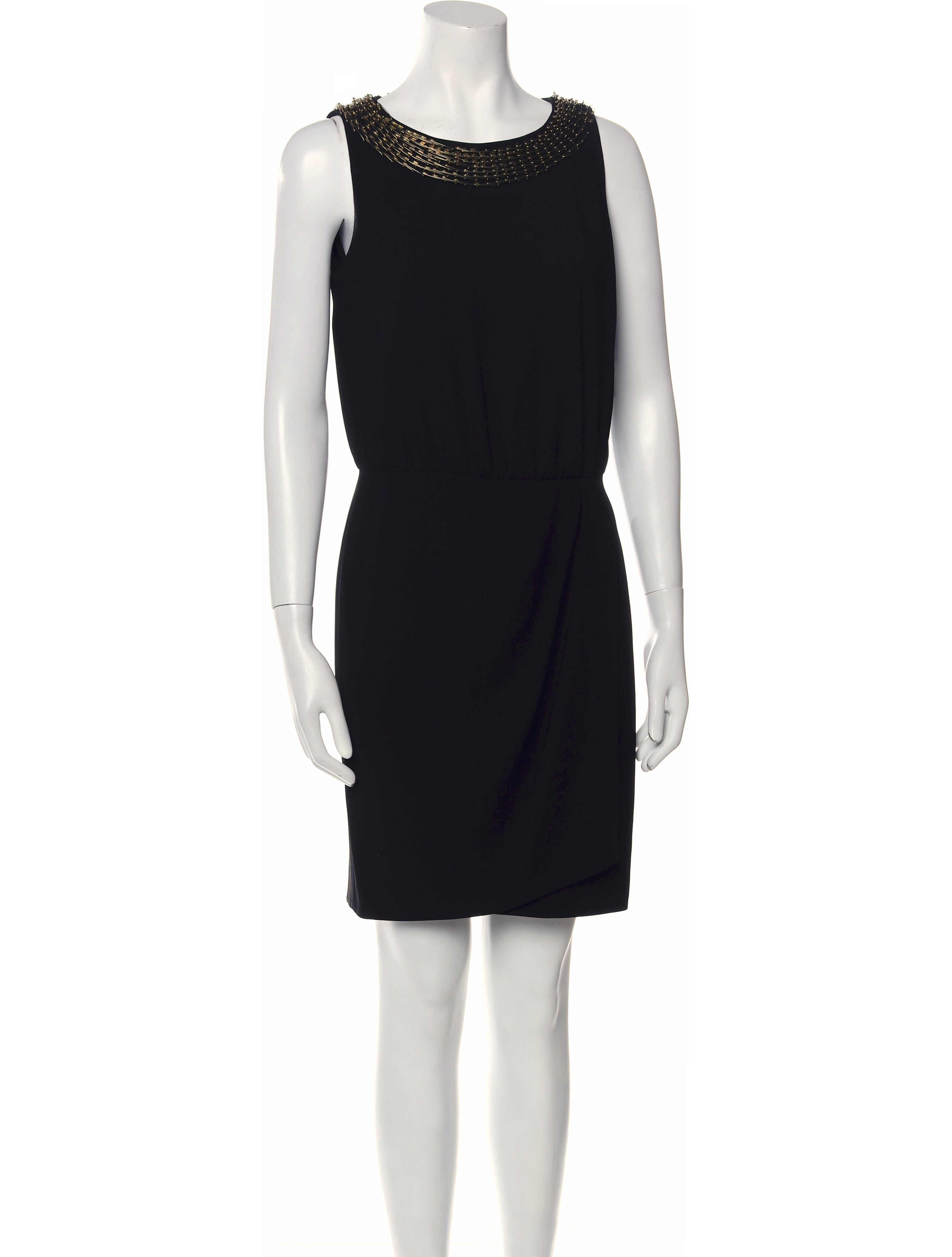 Moschino Cheap and Chic Scoop Neck Mini Dress