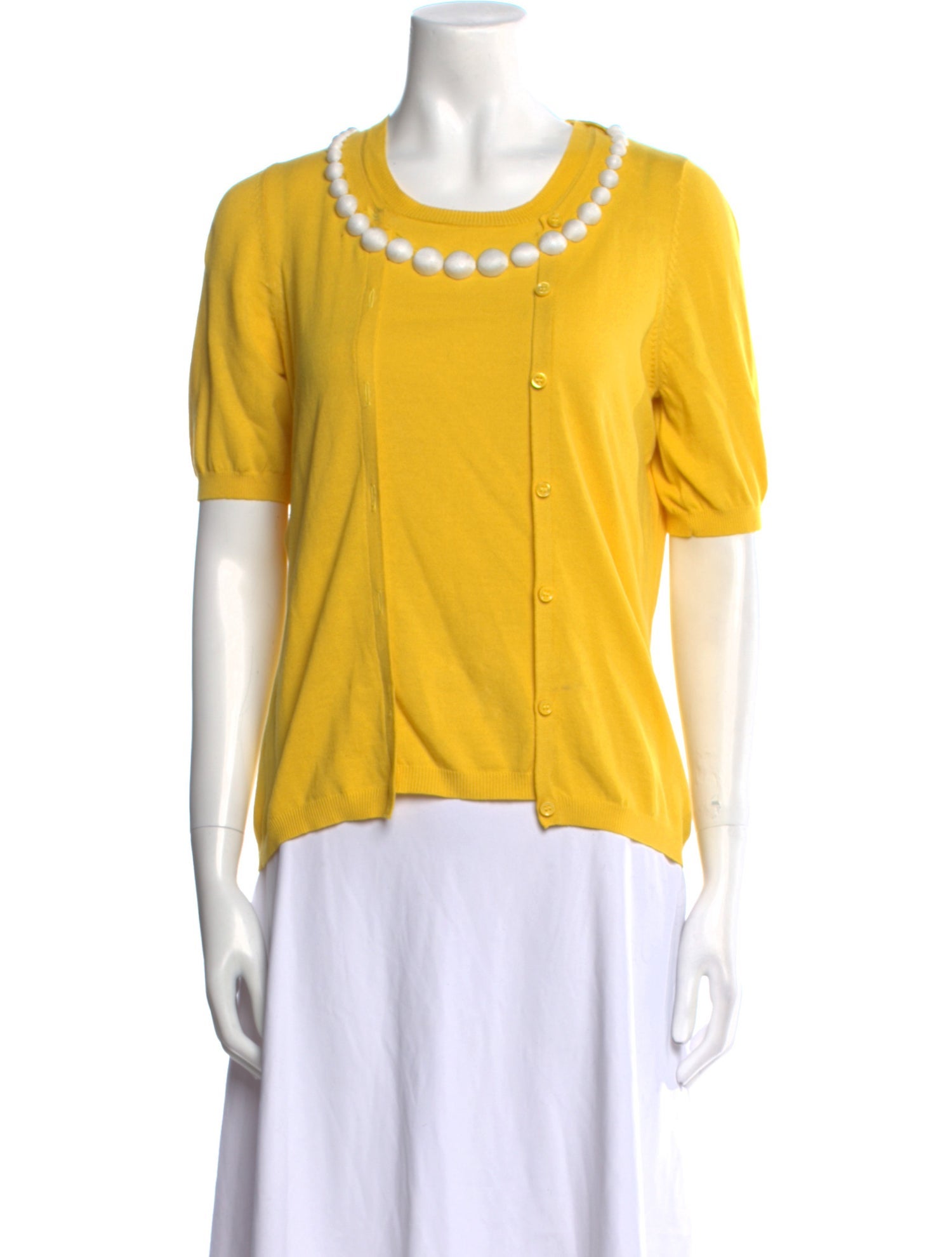 Moschino Cheap and Chic Scoop Neck Sweater