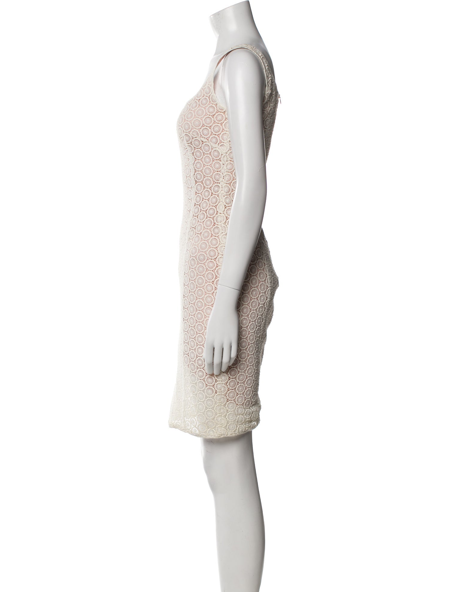 Moschino Cheap and Chic Square Neckline Mini Dress