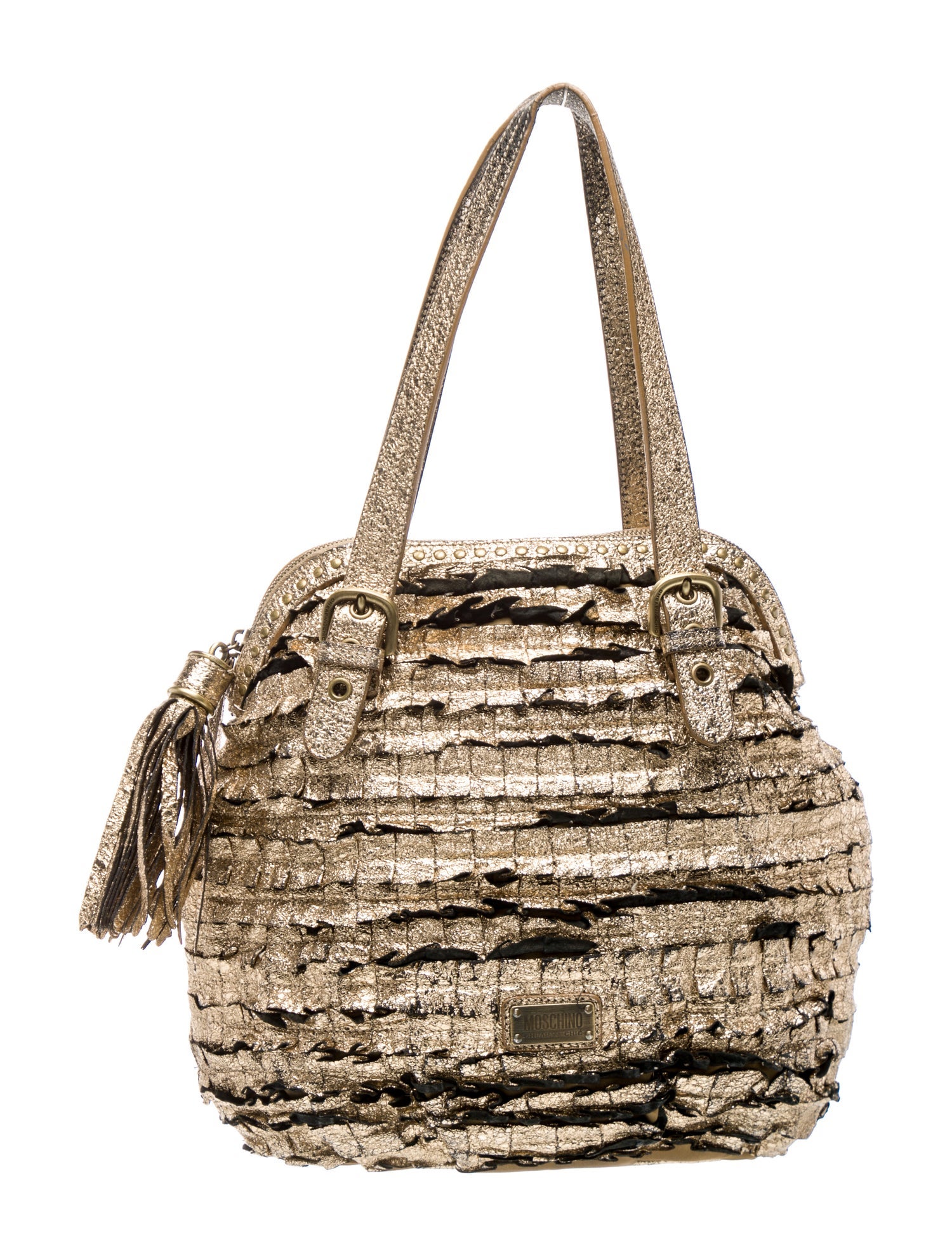 MOSCHINO CHEAPANDCHIC クラッチバッグ ベージュ MOSCHINO CHEAPANDCHIC クラッチバッグ ベージュ