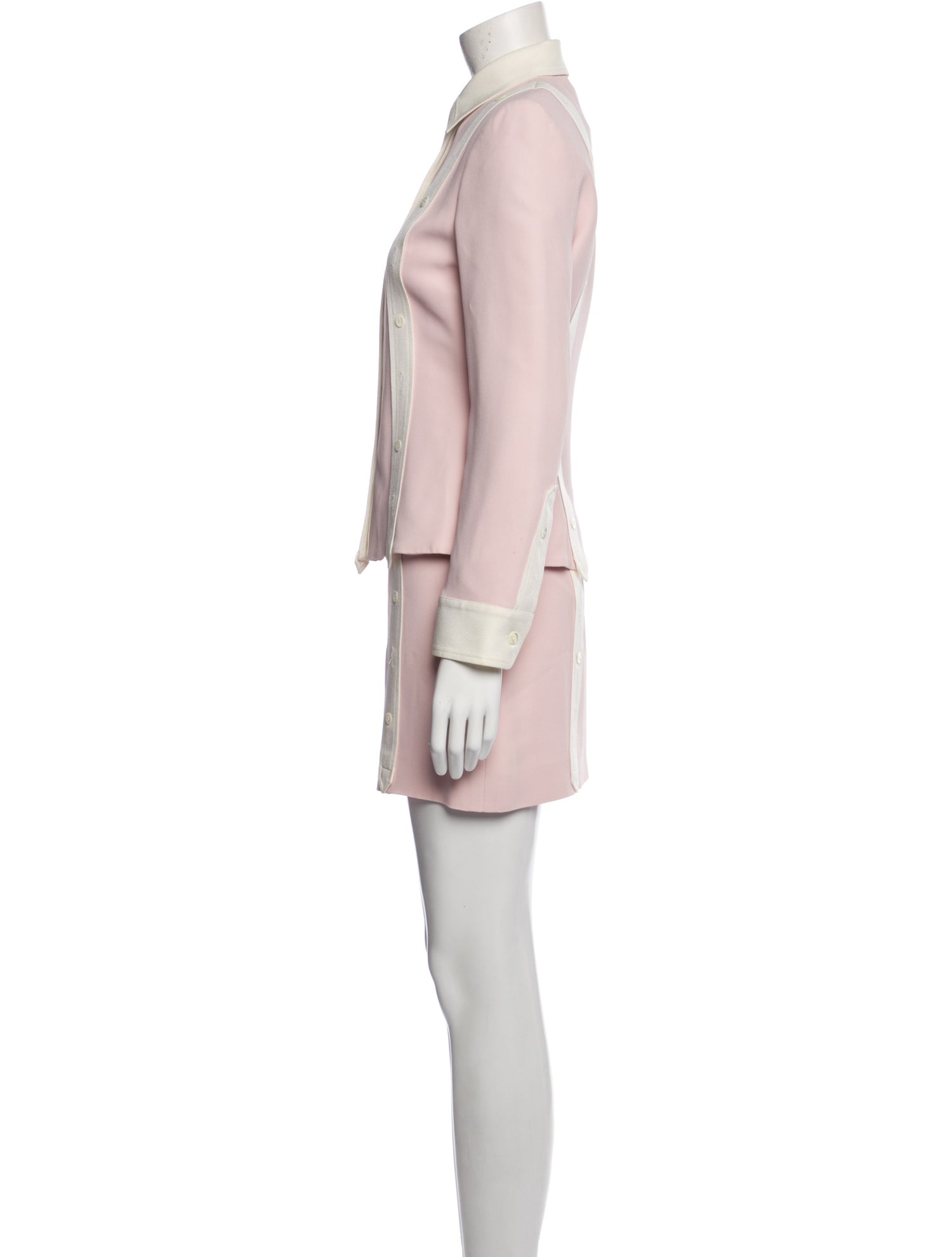 Moschino Cheap and Chic Vintage 1990's Skirt Suit