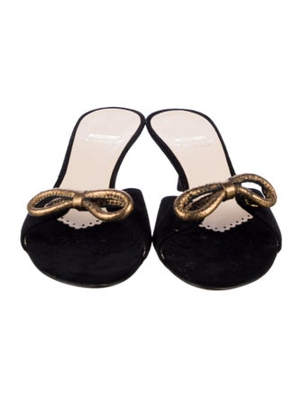 Moschino Cheap and Chic Leather Slides