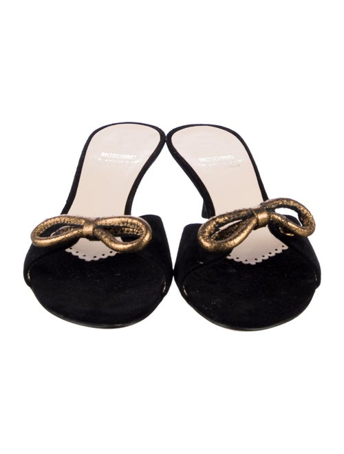 Moschino Cheap and Chic Leather Slides