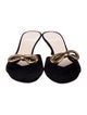 Moschino Cheap and Chic Leather Slides
