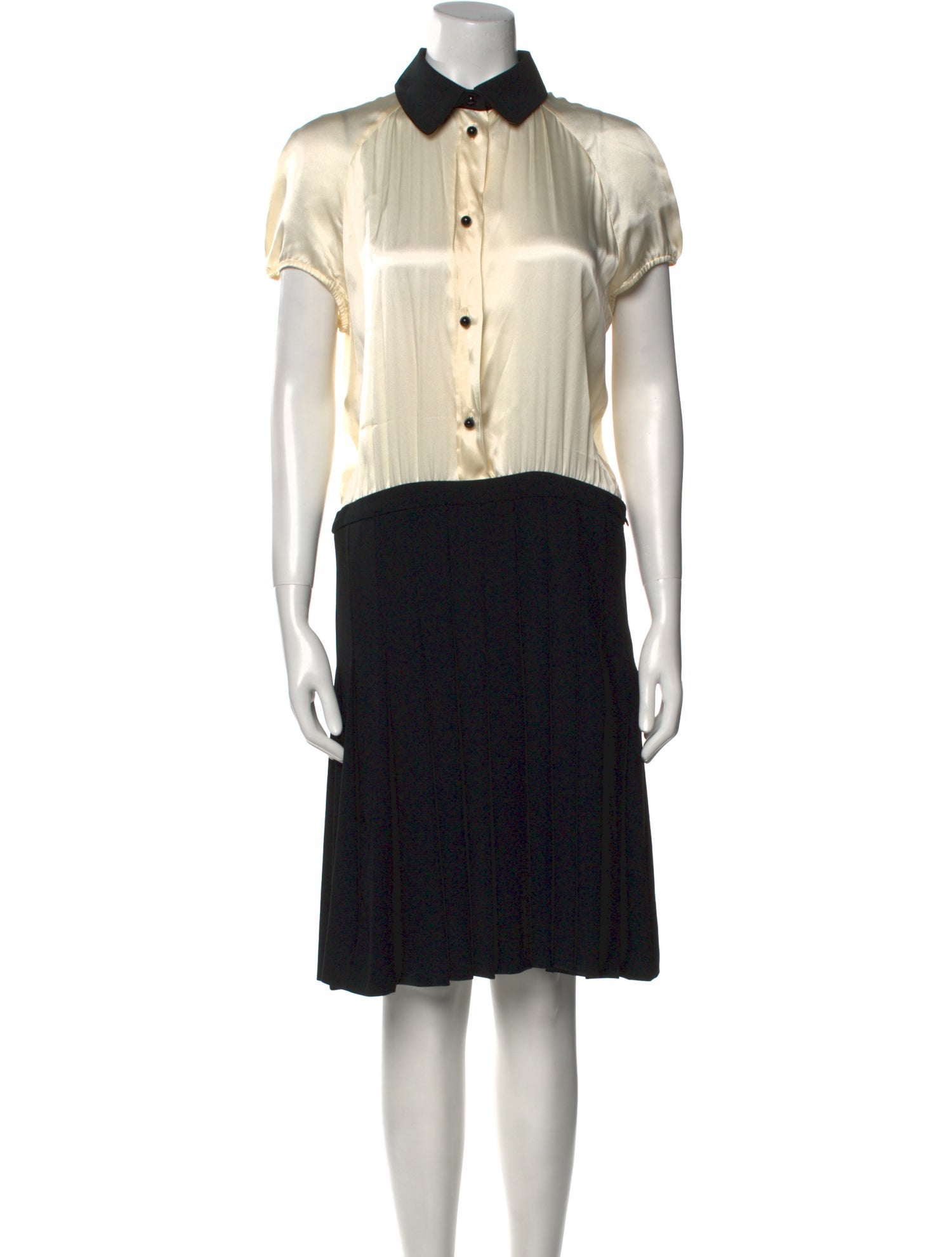 Moschino Cheap and Chic Vintage Knee-Length Dress