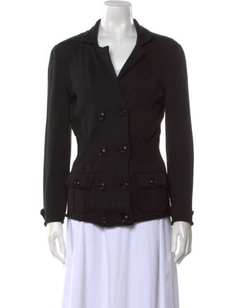 Moschino Cheap and Chic Virgin Wool V-Neck Sweater