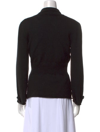 Moschino Cheap and Chic Virgin Wool V-Neck Sweater