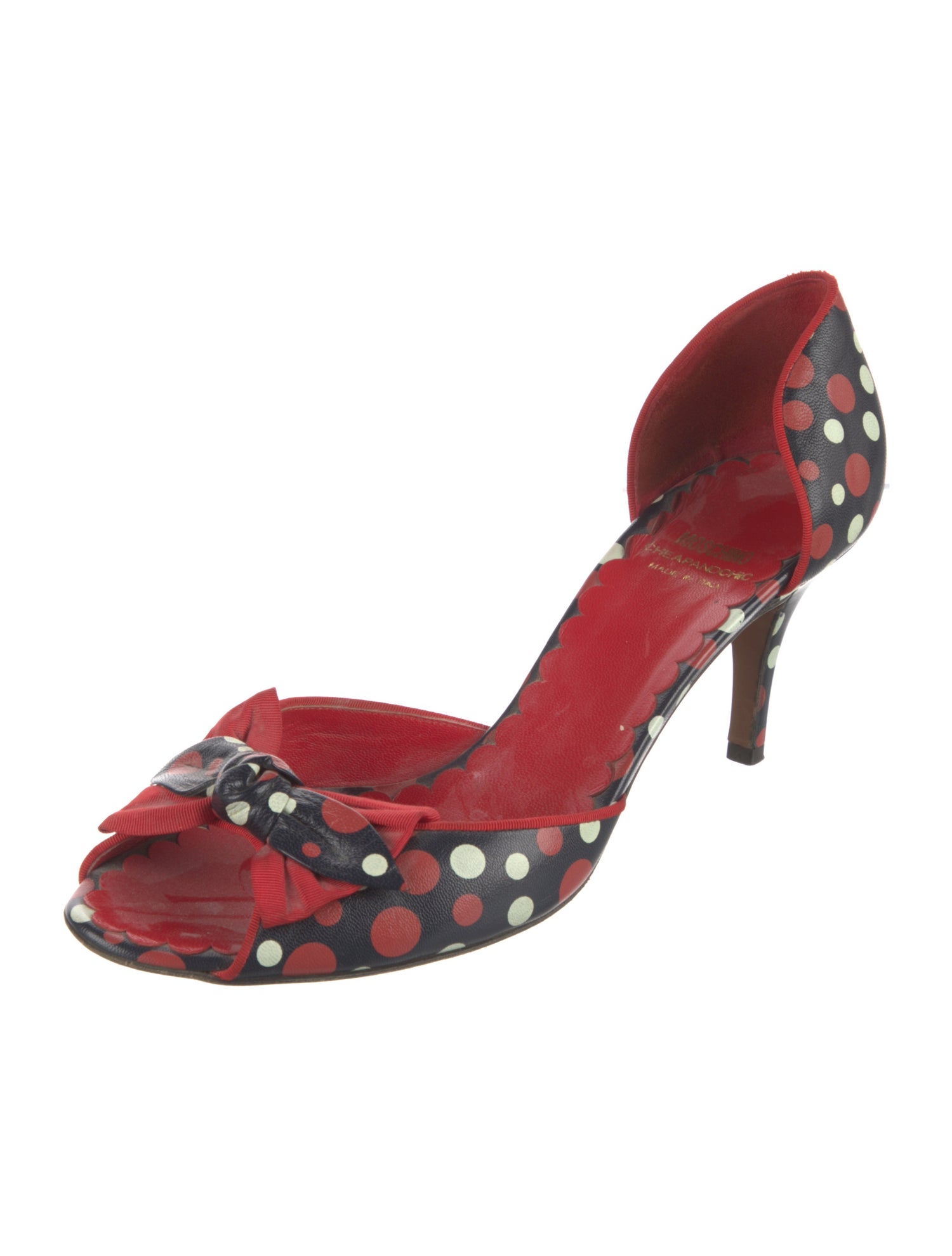 Moschino Cheap and Chic Leather Sandals