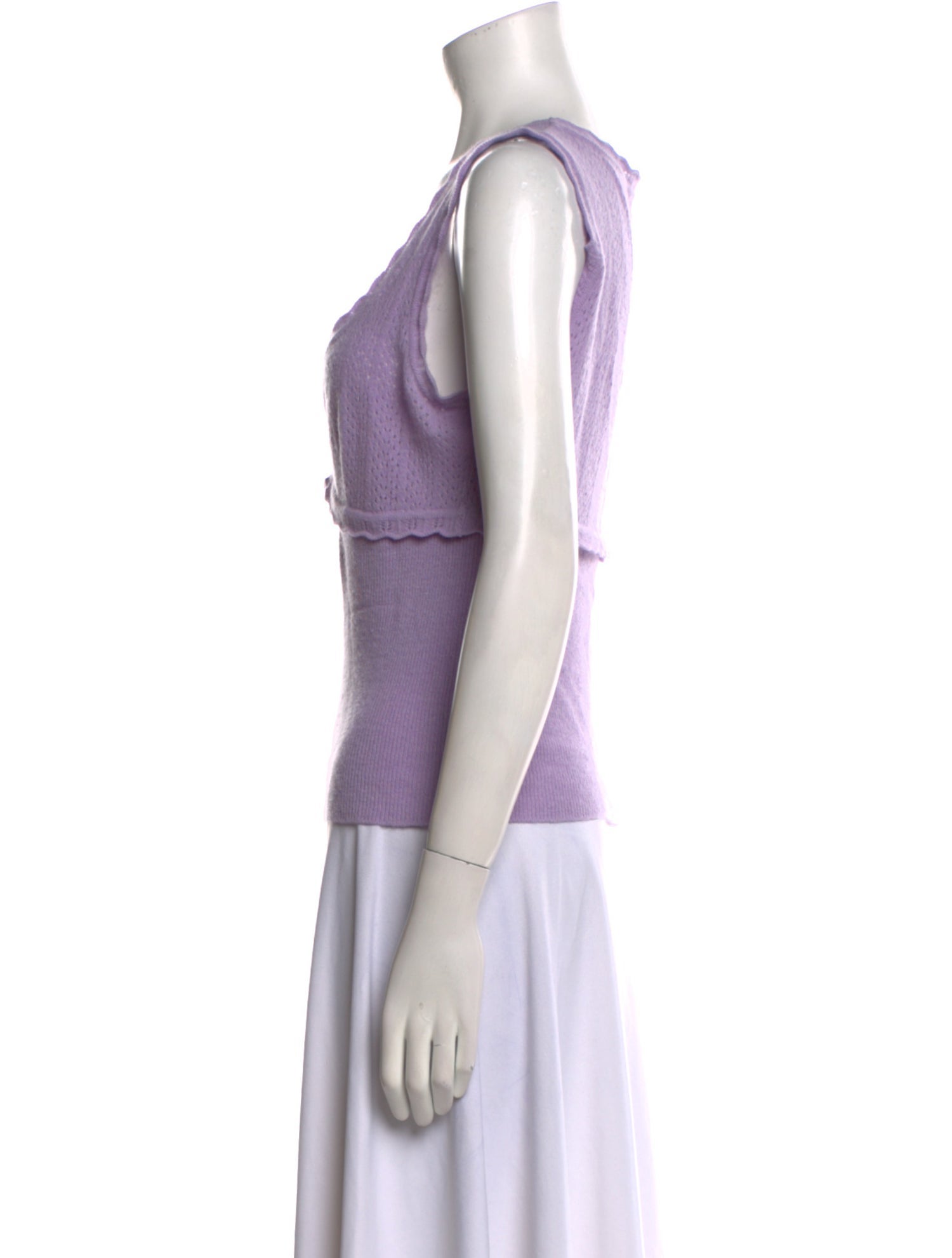 Moschino Cheap and Chic Virgin Wool V-Neck Sweater