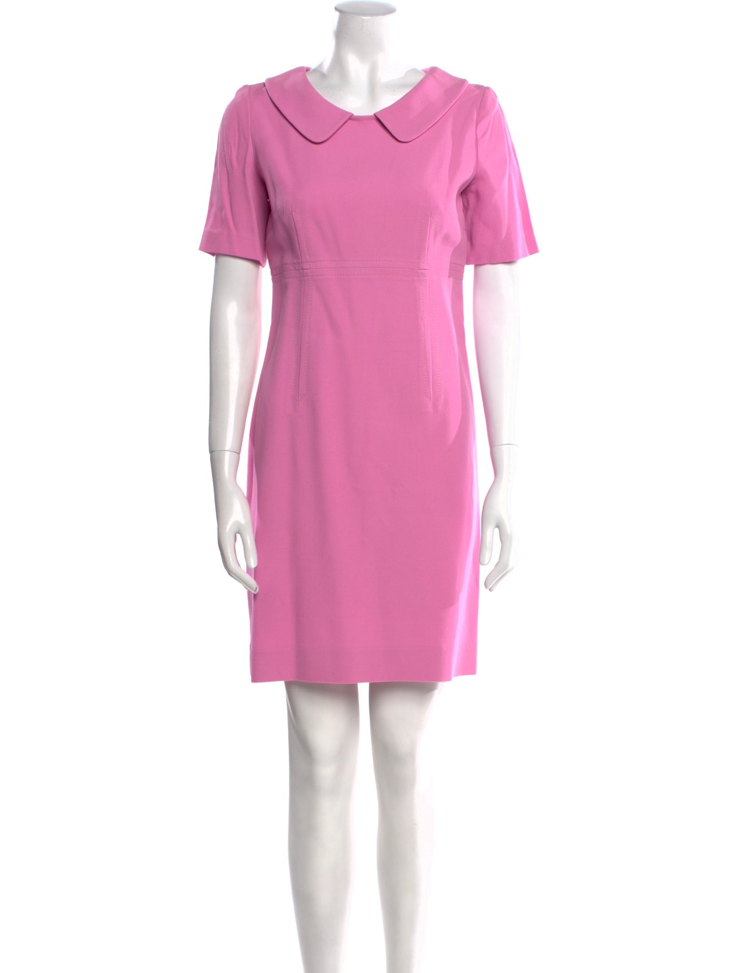 Moschino Cheap and Chic Virgin Wool Mini Dress