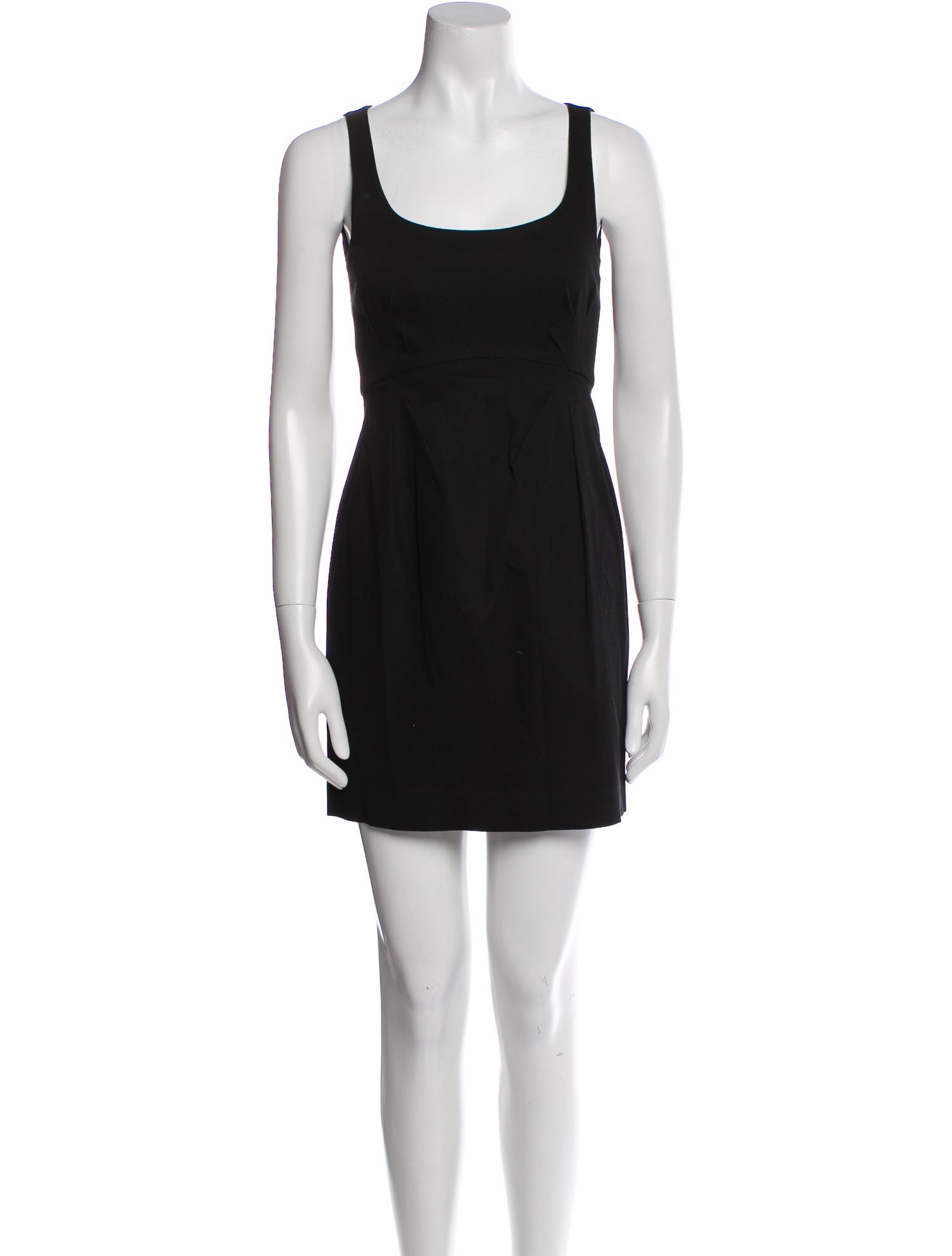 Moschino Cheap and Chic Scoop Neck Mini Dress