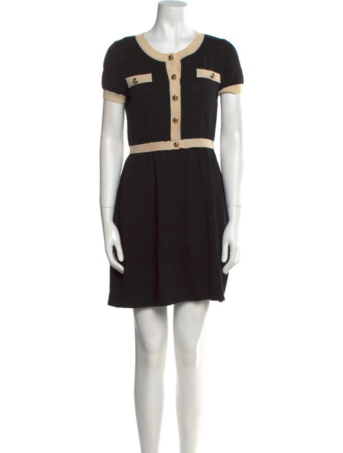 Moschino Cheap and Chic Virgin Wool Mini Dress