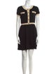 Moschino Cheap and Chic Virgin Wool Mini Dress