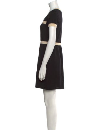Moschino Cheap and Chic Virgin Wool Mini Dress