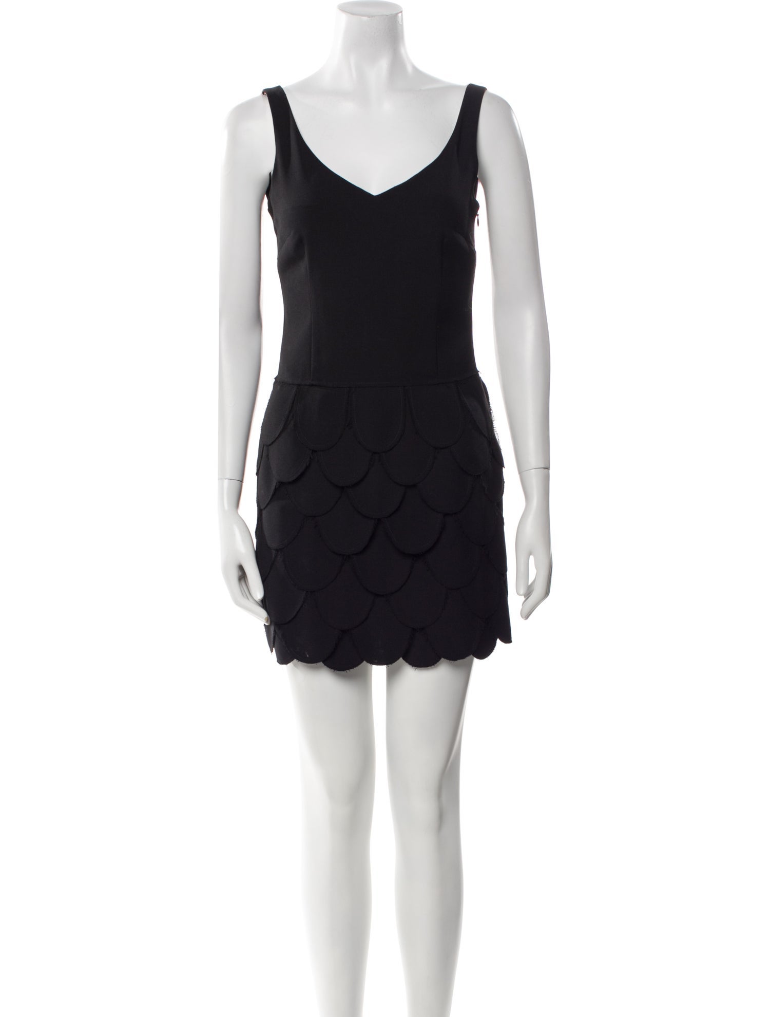 Moschino Cheap and Chic Virgin Wool Mini Dress