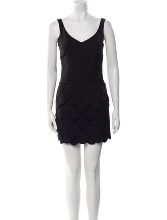 Moschino Cheap and Chic Virgin Wool Mini Dress