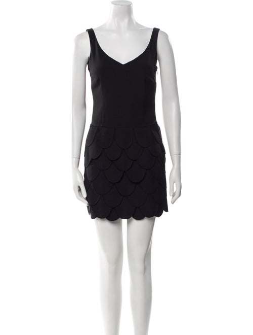 Moschino Cheap and Chic Virgin Wool Mini Dress