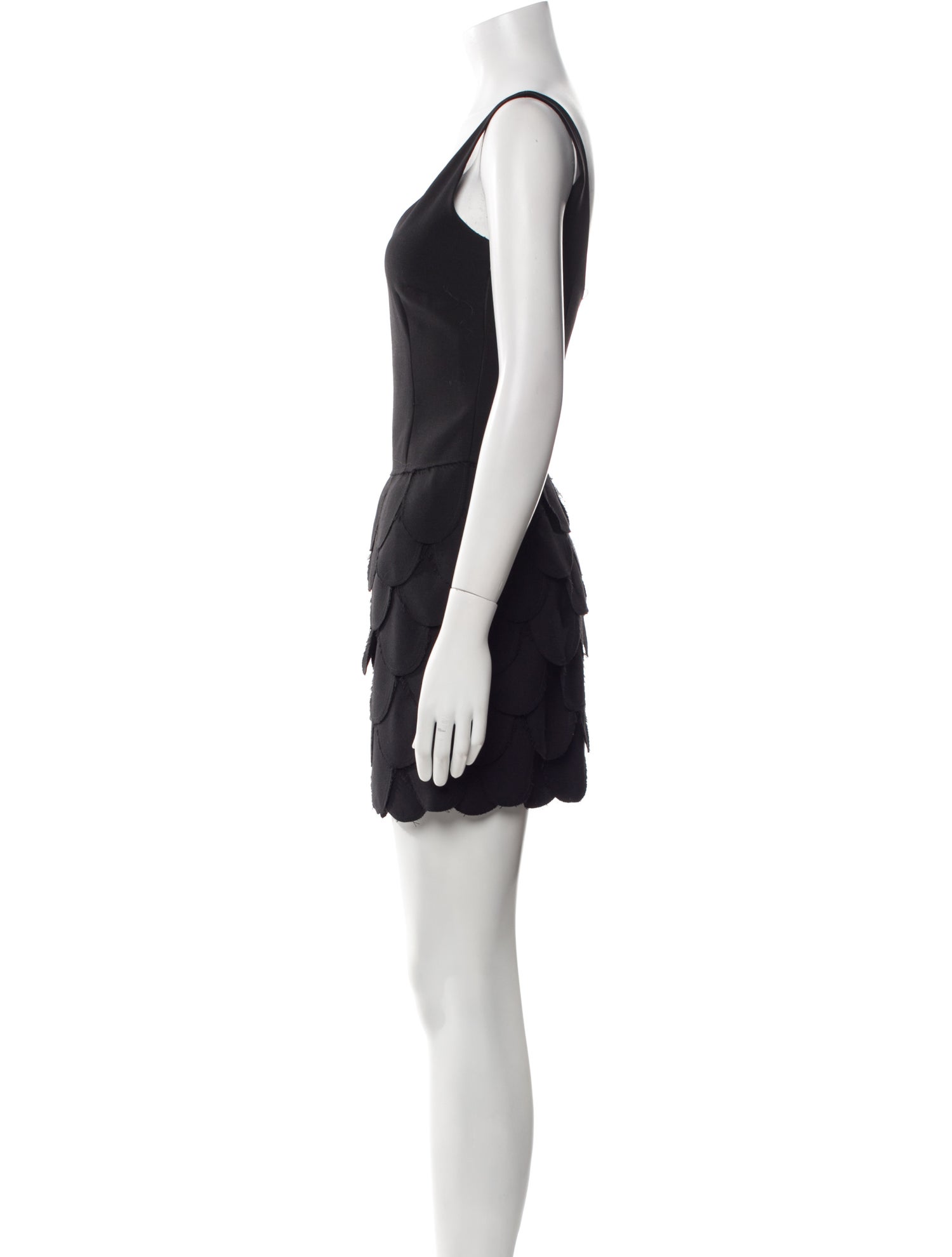 Moschino Cheap and Chic Virgin Wool Mini Dress