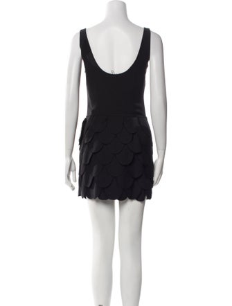 Moschino Cheap and Chic Virgin Wool Mini Dress