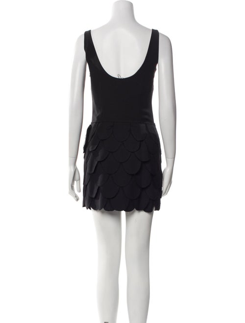Moschino Cheap and Chic Virgin Wool Mini Dress