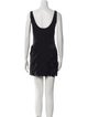 Moschino Cheap and Chic Virgin Wool Mini Dress