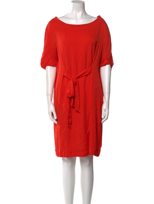 Moschino Cheap and Chic Silk Knee-Length Dress