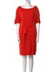 Moschino Cheap and Chic Silk Knee-Length Dress